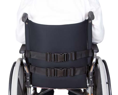Ceinture sécurisée pelvien intégré au fauteuil | Teamalex Medical